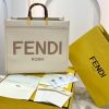Fendi Large Sunshine Tote Ivory Bag - Image 2
