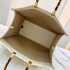 Fendi Large Sunshine Tote Ivory Bag - Image 6
