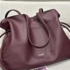 Loewe Large Flamenco Clutch 11049 Burgundy - Image 10